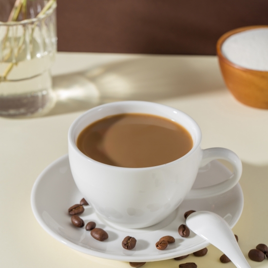 အသင့်စားကော်ဖီတွင် အဆီပါဝင်မှု 32%-35%
 ထုတ်လုပ်သူ
